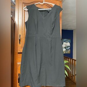Mossimo Supply Co. Black V-Neck Mini Dress